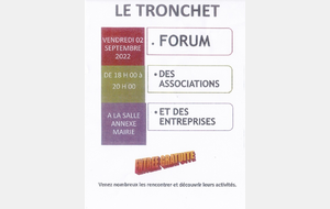 Forum des associations et des entreprises - Le Tronchet